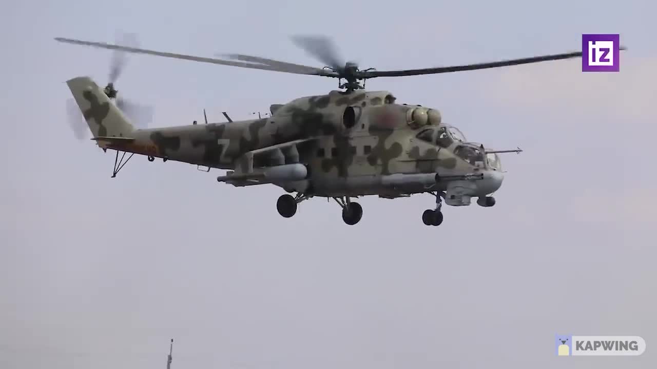 The helicopters of the army aviation of the Russian Aerospace Forces are based