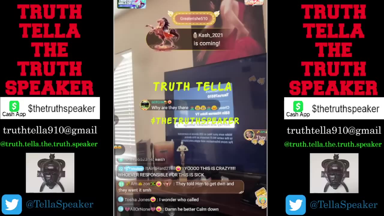 TRINA B SWATTED AFTER CONCERNED CIITIZEN CALLS FOR A WELFARE CHECK