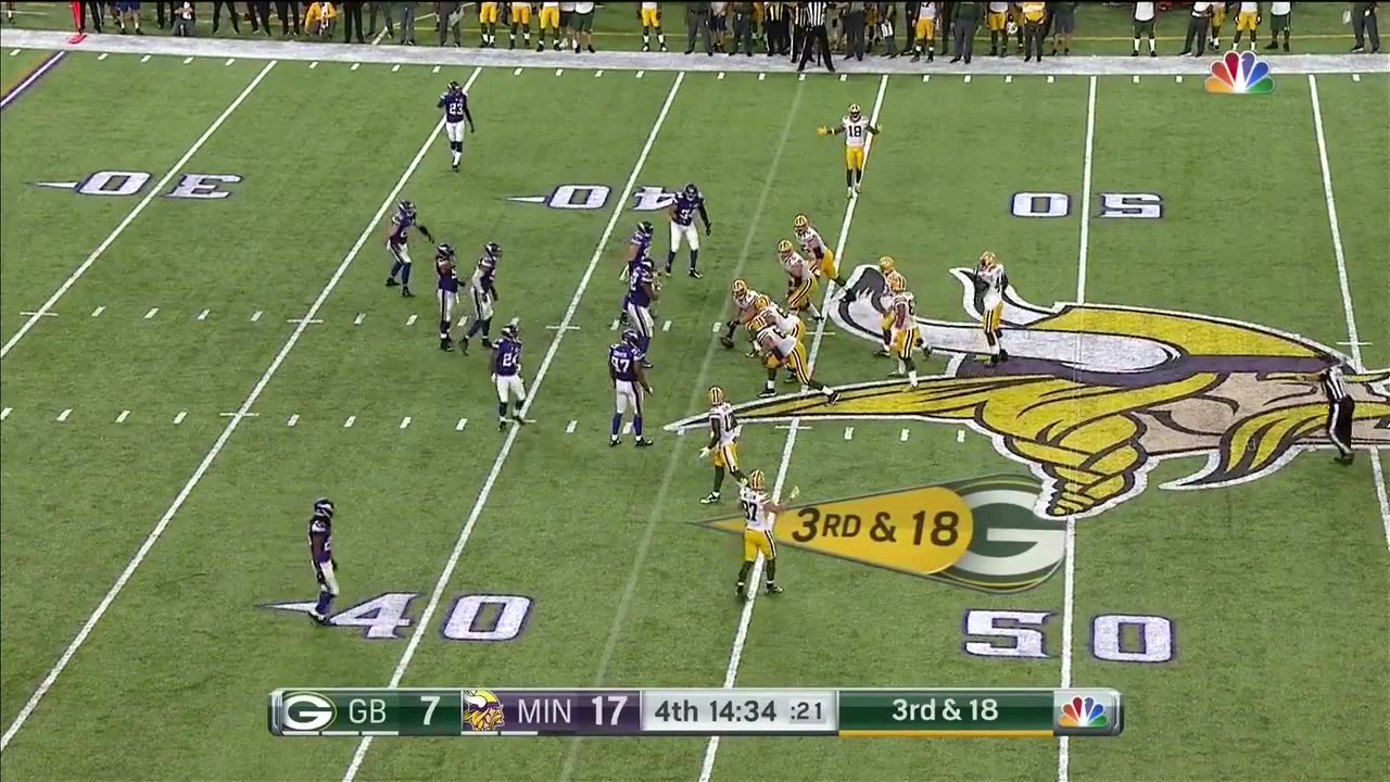 Packers @ Vikings Week 2, 2016 - US Bank Stadium Opener - Sunday Night Football - 09/18/2016