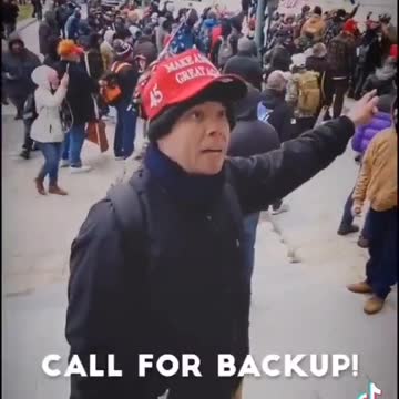 Why wasn't this video played at the so called "insurrection hearing"???