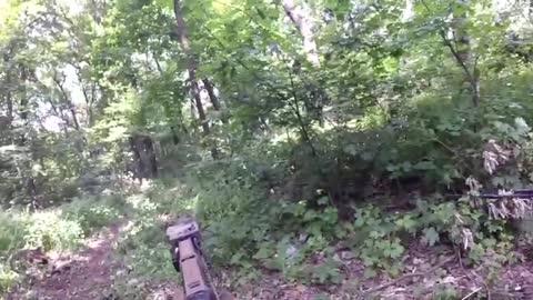 💢 Fire contact of Russian special forces in a wooded area, near Severodonetsk