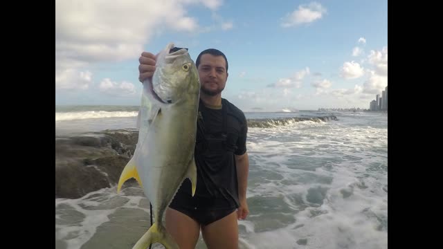 URBAN ROCKFISHING - BIG JACKFISH ON LIVEBAIT