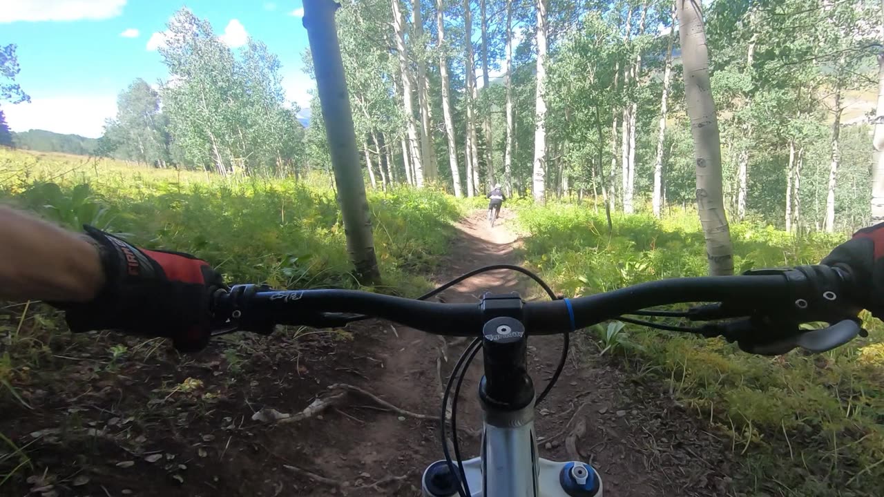 Downhill Biking – Mountain Biking - Crested Butte – Wood’s Trail - 08-18-2024