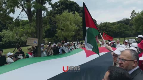 جنوب افريقيا | احياء الذكرى العاشرة لرحيل نيلسون منديلا ووقفة دعم لفلسطين