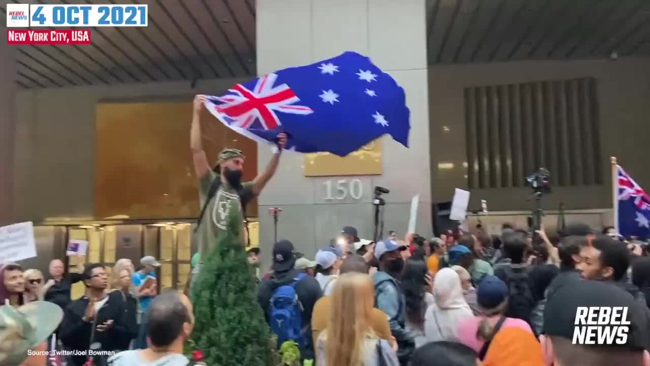 Stand with Australians in New York City embassy protest