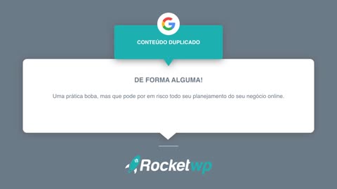 Conteúdo duplicado