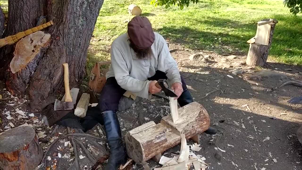 Let's make a wooden shingle