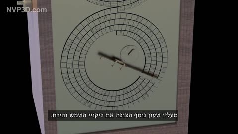 The Antikythera Mechanism clock - שעון יווני (גיאוצנטרי) עתיק