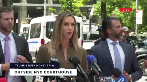 LARA TRUMP GOP HELPER; PRAY FOR TRUMP FAMILY