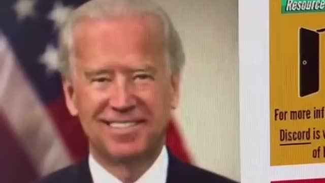 People are talking that is not Biden in the WH