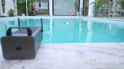 Poolert S- The Ultimate AI-Driven Pool Alarm for Security