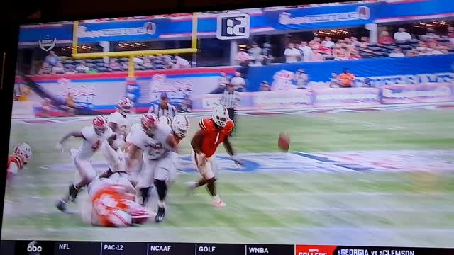 YOUNG GETS HAMMERED & FUMBLES