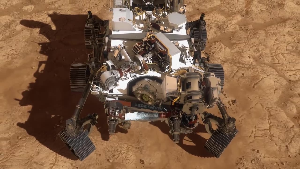 NASA's Mars 2020 Perseverance Rover Landing Animations..