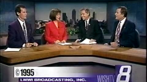 August 21, 1995 - Indianapolis 6 PM WISH Newscast