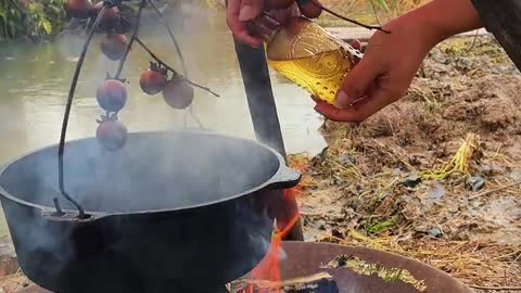 Crispy beef belly delicious sharing