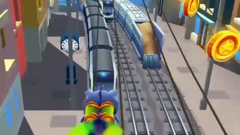 playing subway surf gameplay