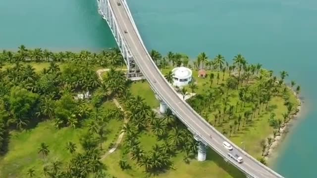 Juanico bridge in the Philippines