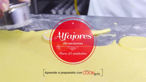 Receta Cocinarte: Alfajores de maizena