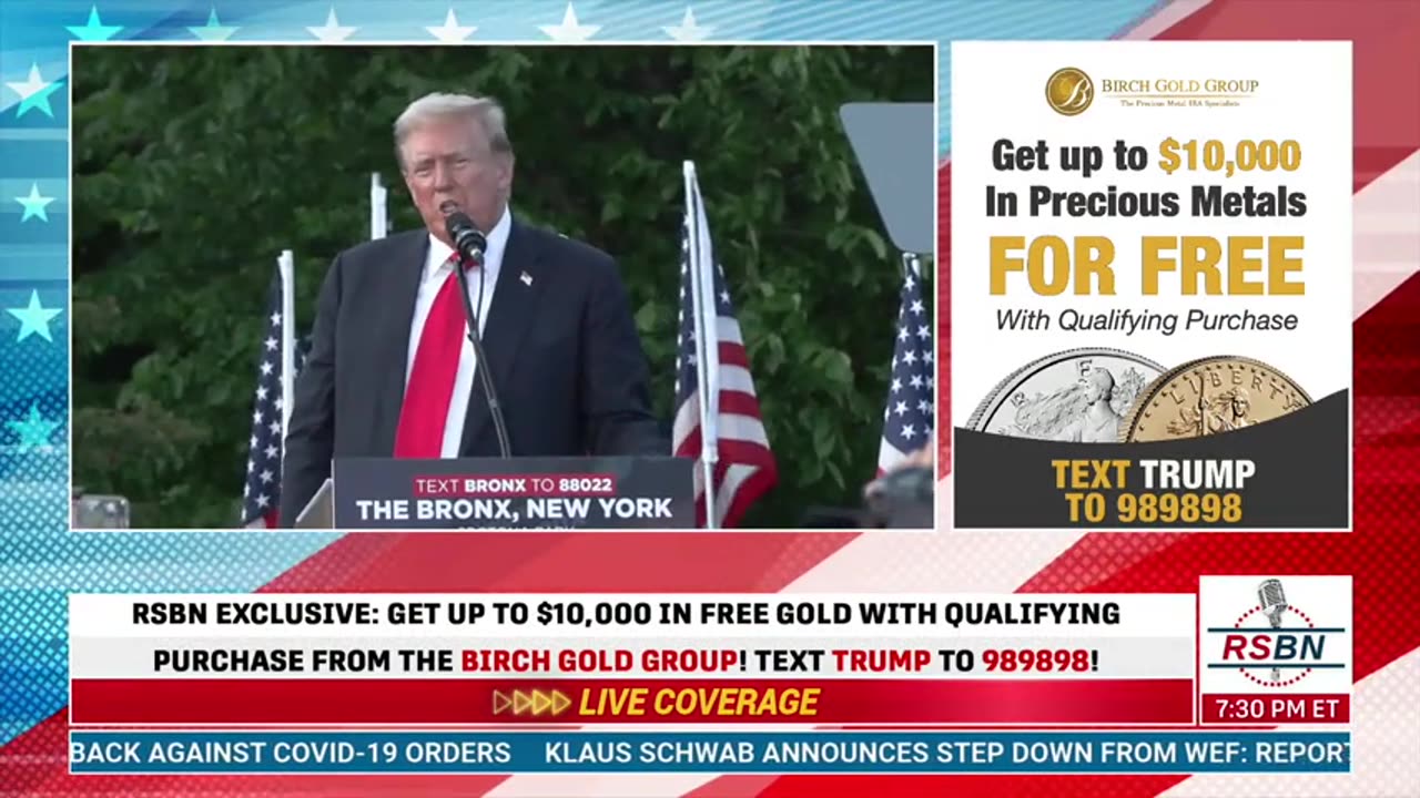 💥FULL SPEECH: President Trump Delivers Remarks in the Bronx, NY - 5/23/24