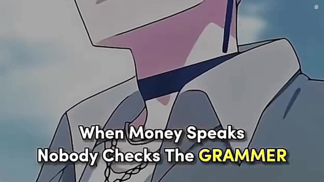 🗣️: When Money Speak.. #anime #animeedit #motivation #quotes #follow #heartlessays