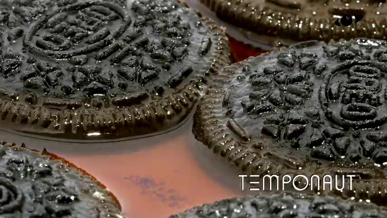 Cookies in Water Time Lapse