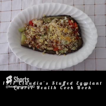 1911 Claudia's Stuffed Eggplant