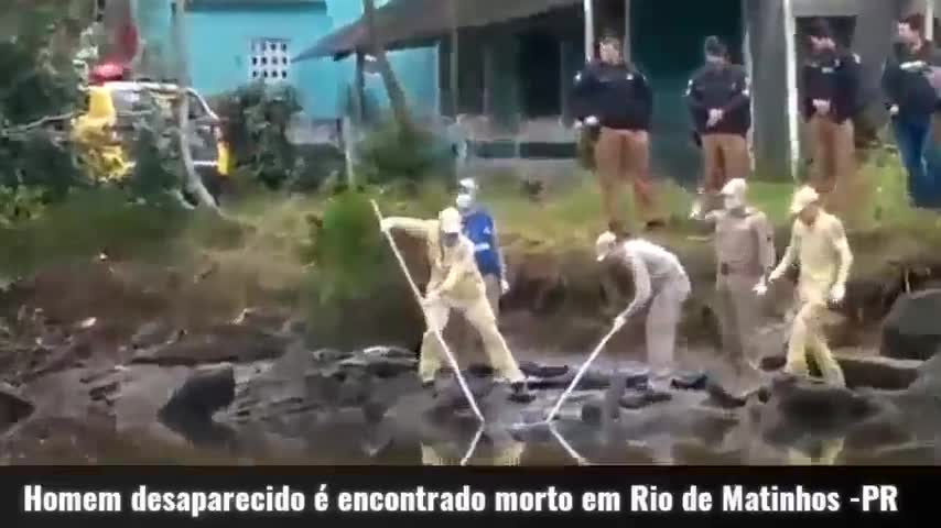 Homem tem mal súbito e é encontrado em rio de Matinhos-PR