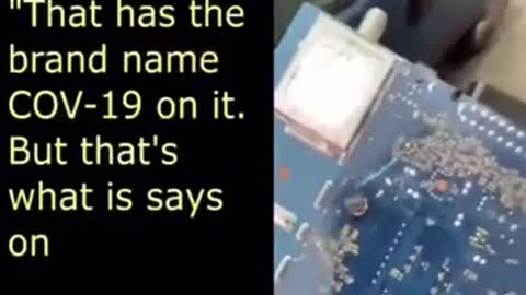 Covid 19 mother board on 5G towers