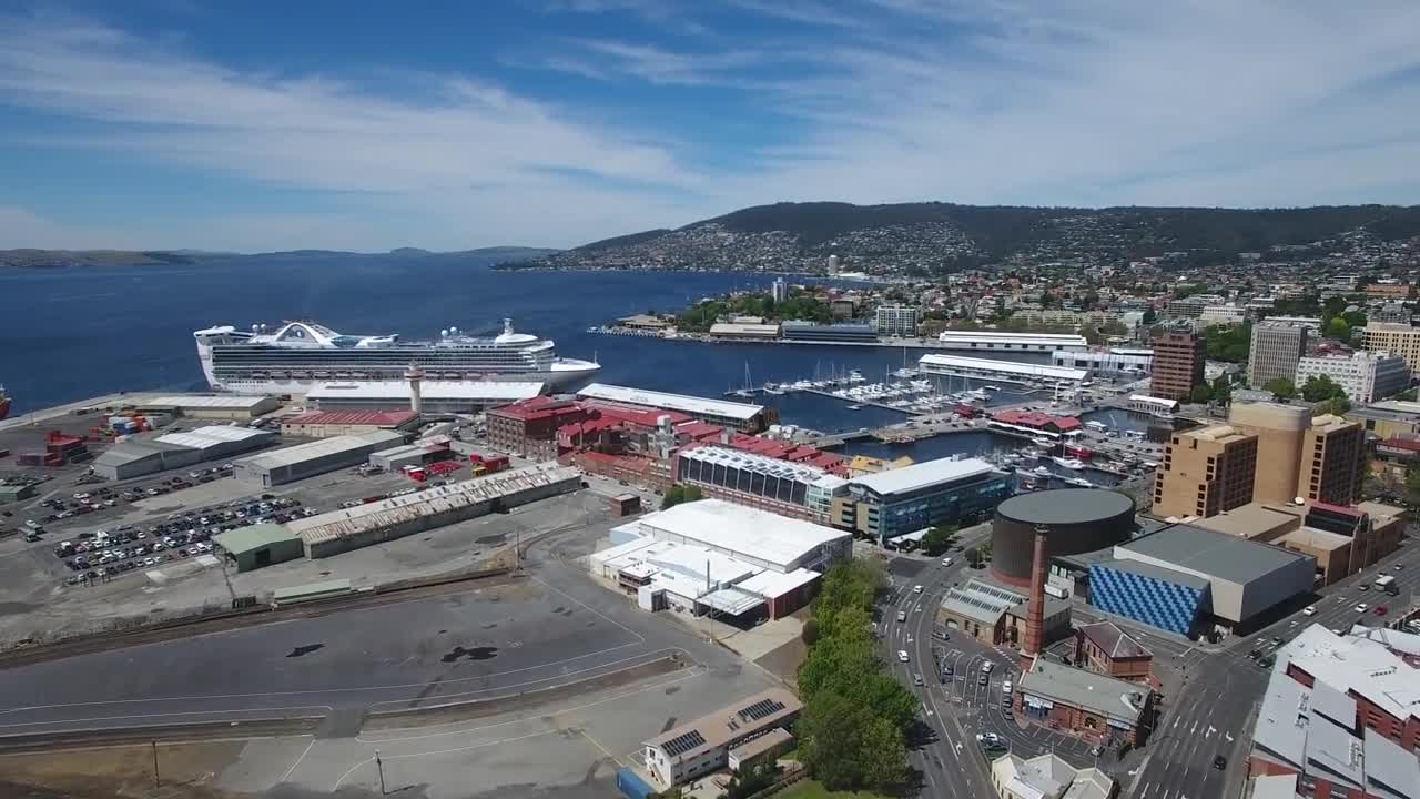 Our World by Drone in 4K - Hobart, Tasmania, Australia