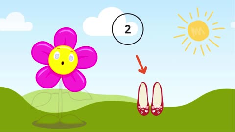 Fiona Flower- numbers 1-5