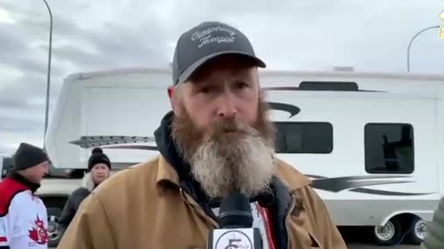 Trucker sends message to the world