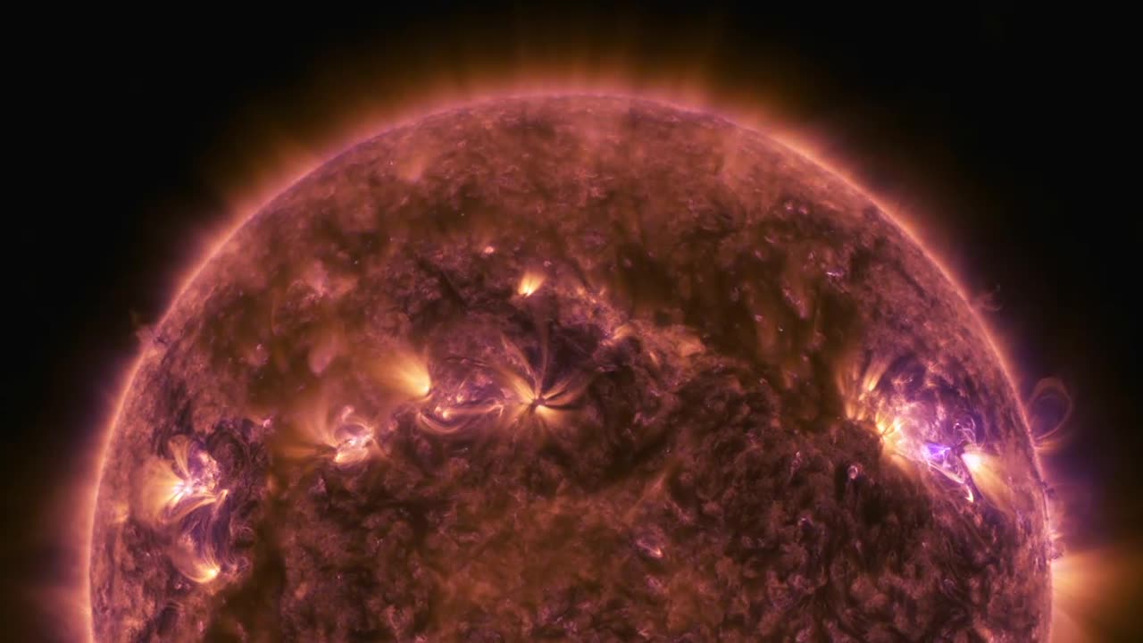 NASA’s 4K View of April 17 Solar Flare #NASA4KSolarFlare #UniverseUnveiled #SolarSpectacle