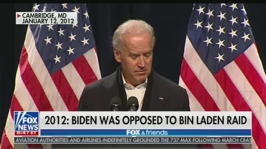 Joe Biden says he recommended against Biden raid