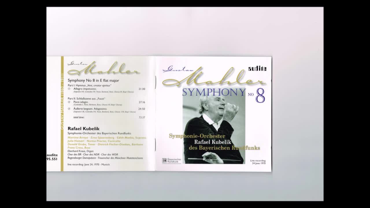 Mahler - Symphony No.8 Kubelik BRSO live