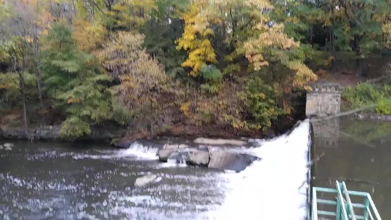 Lake Newport Dam & Waterfall Mill Creek Park