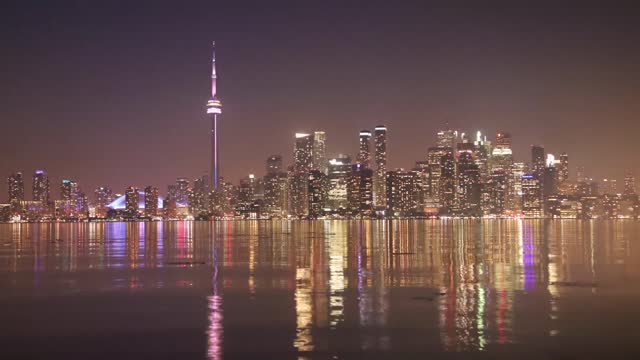 Toronto Time lapse at Night.......