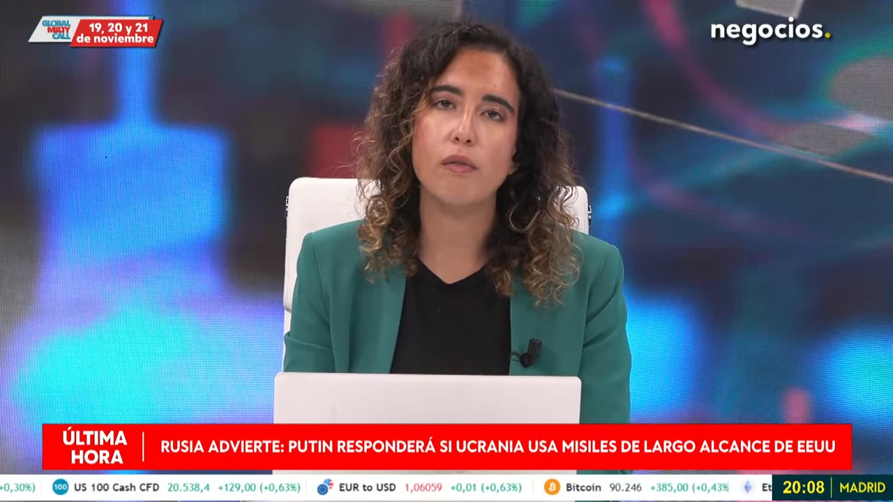 ÚLTIMA HORA | Rusia advierte: Putin responderá si Ucrania usa misiles de largo alcance de EEUU