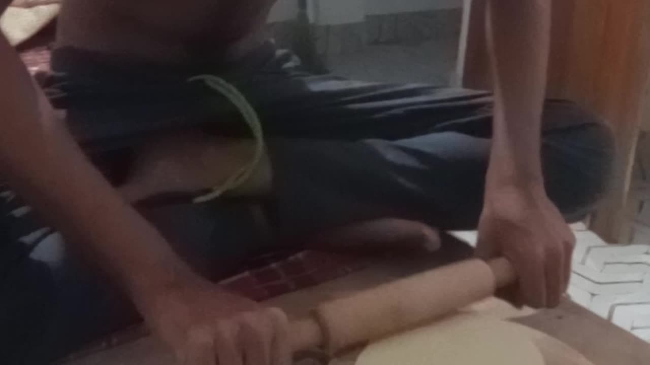 Making roti