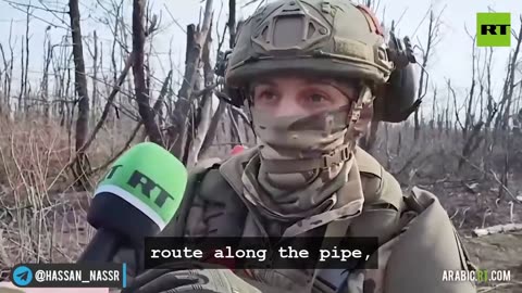 Russian troops talk victory