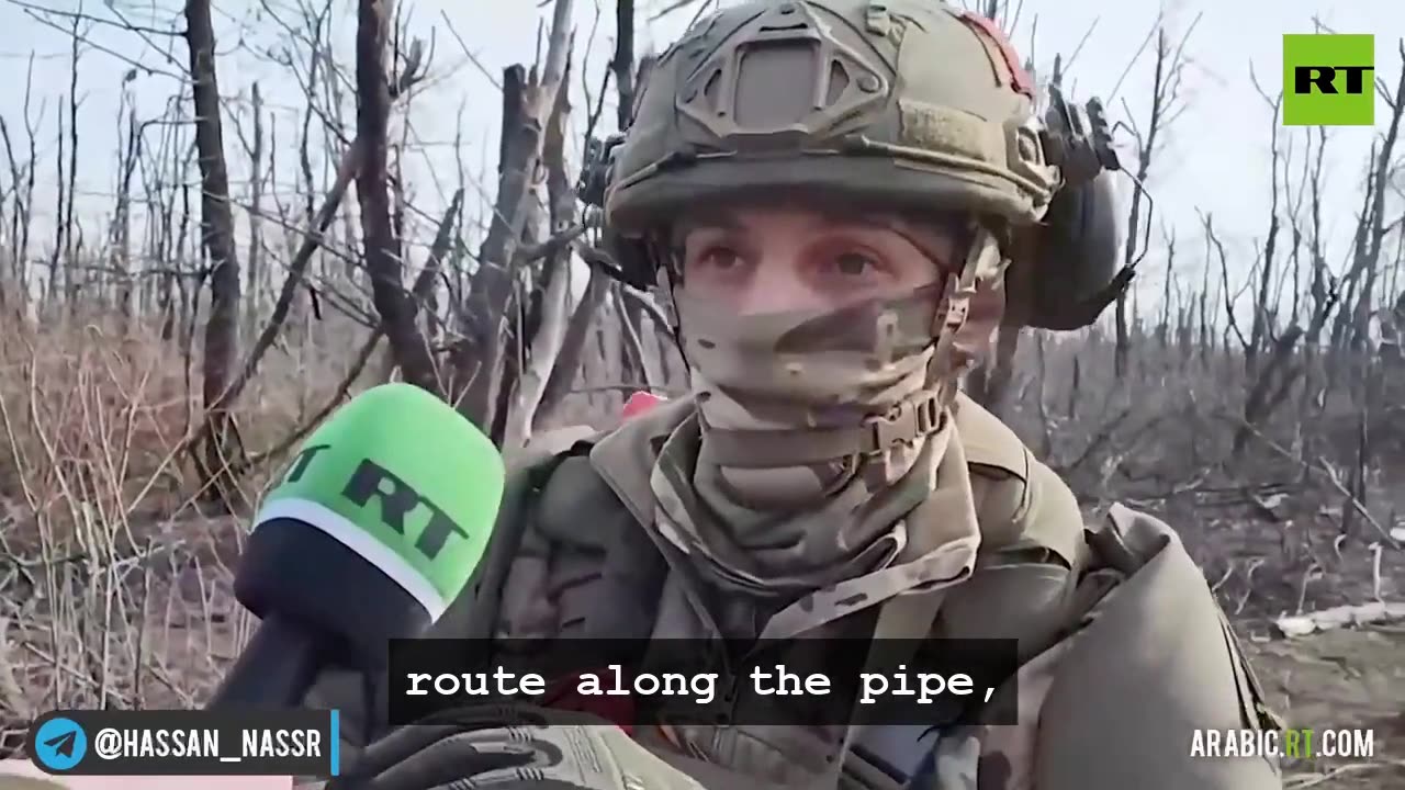 Russian troops talk victory