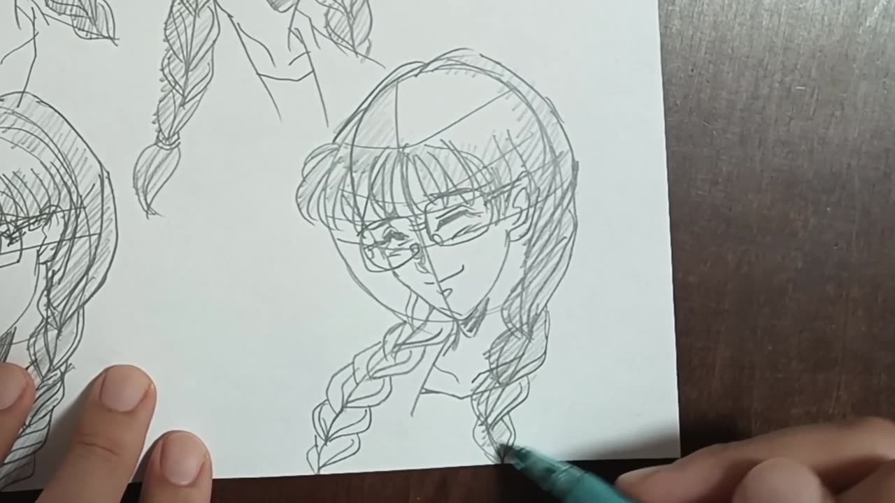Draw comics every day - animation drawing for beginners FA04