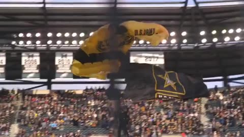 A throwback to the ARMY/NAVY game back in 2018