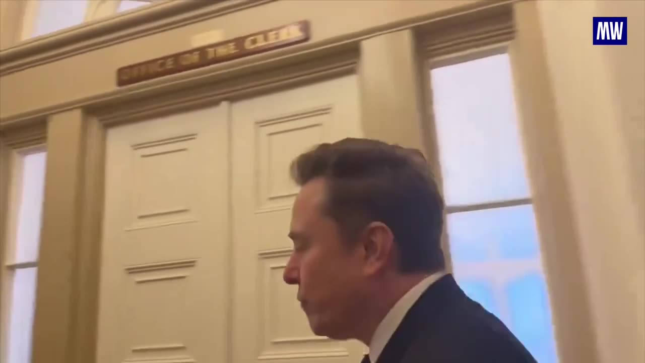 Elon Musk came to listen to Israeli Prime Minister Netanyahu’s speech in Congress