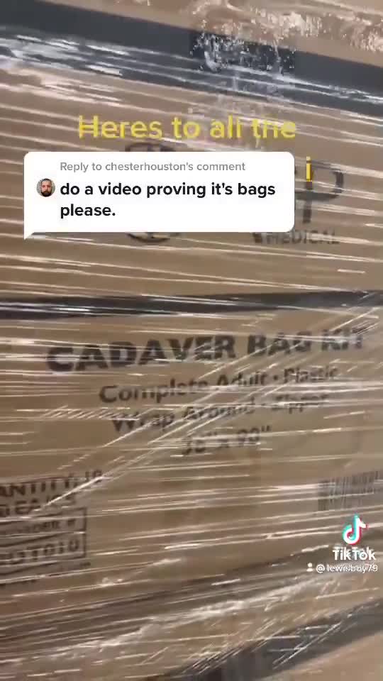 Government preparing body bags for Biden's Dark Winter