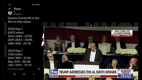 Trump Roasts at AL Smith Dinner, Justice will be served, Gold Dome comms...