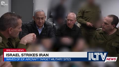 ISRAEL STRIKES IRAN_ MASSIVE IDF AIRSTRIKE ON MILITARY SITES