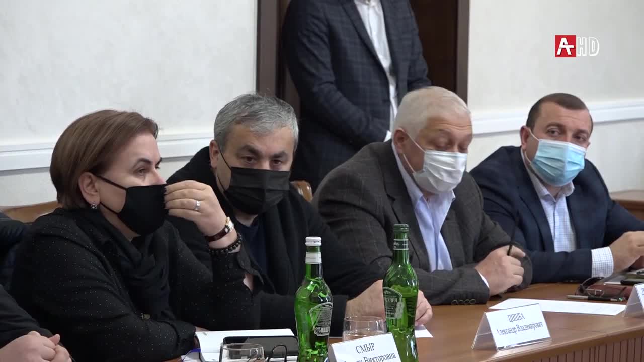 Аслан Бжания обсудил с депутатами ситуацию в энергетической отрасли Абхазии