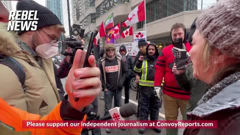 Canadian woman tells MSM what they are going to make Ottawa safer and healthier