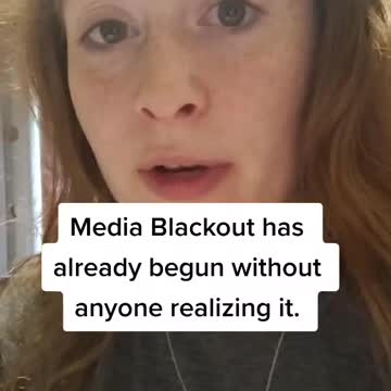 Media Blackout is Happening Now w/o Many Realizing It!