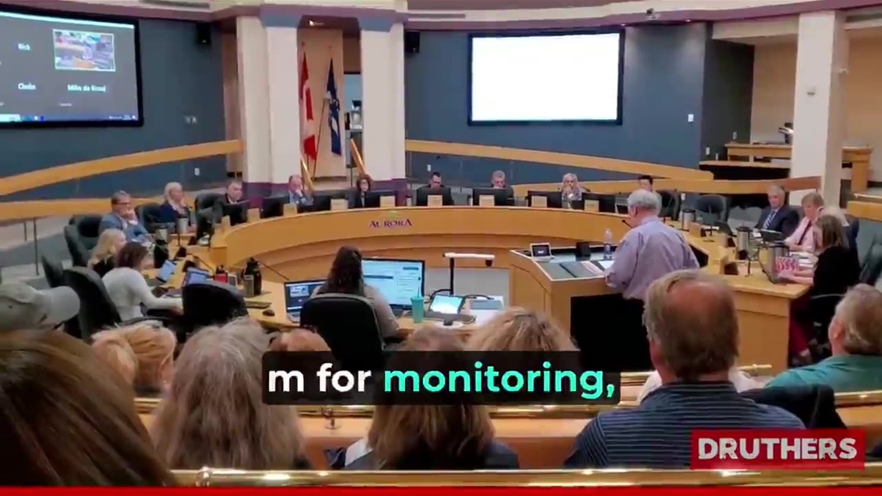 Joel Sussmann speaks Truth to the Aurora, Ontario city council re 15 Minute Cities! PLEASE SHARE!!